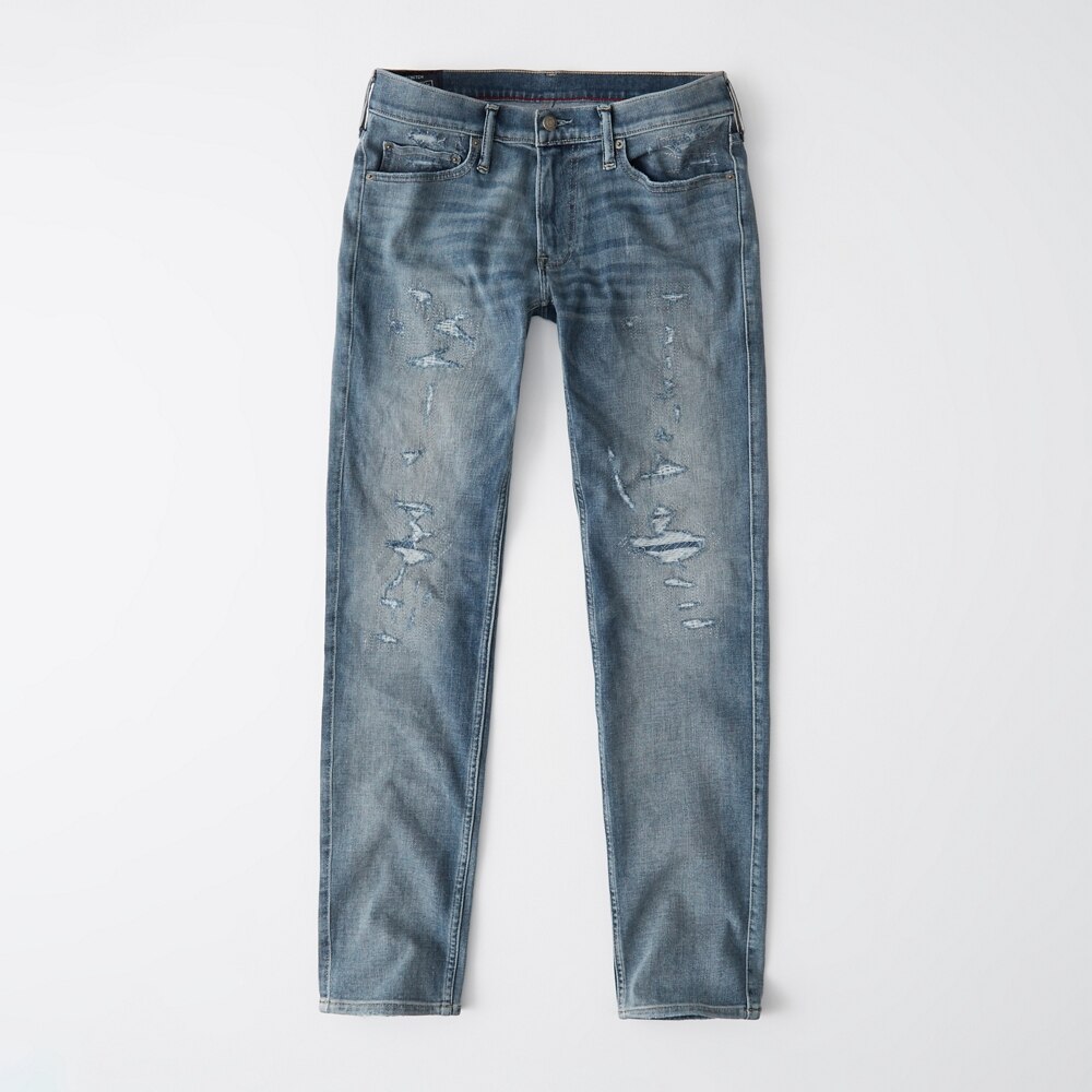 Hình Quần Jean nam Abercrombie & Fitch AF-US-J60 Super Skinny Jeans