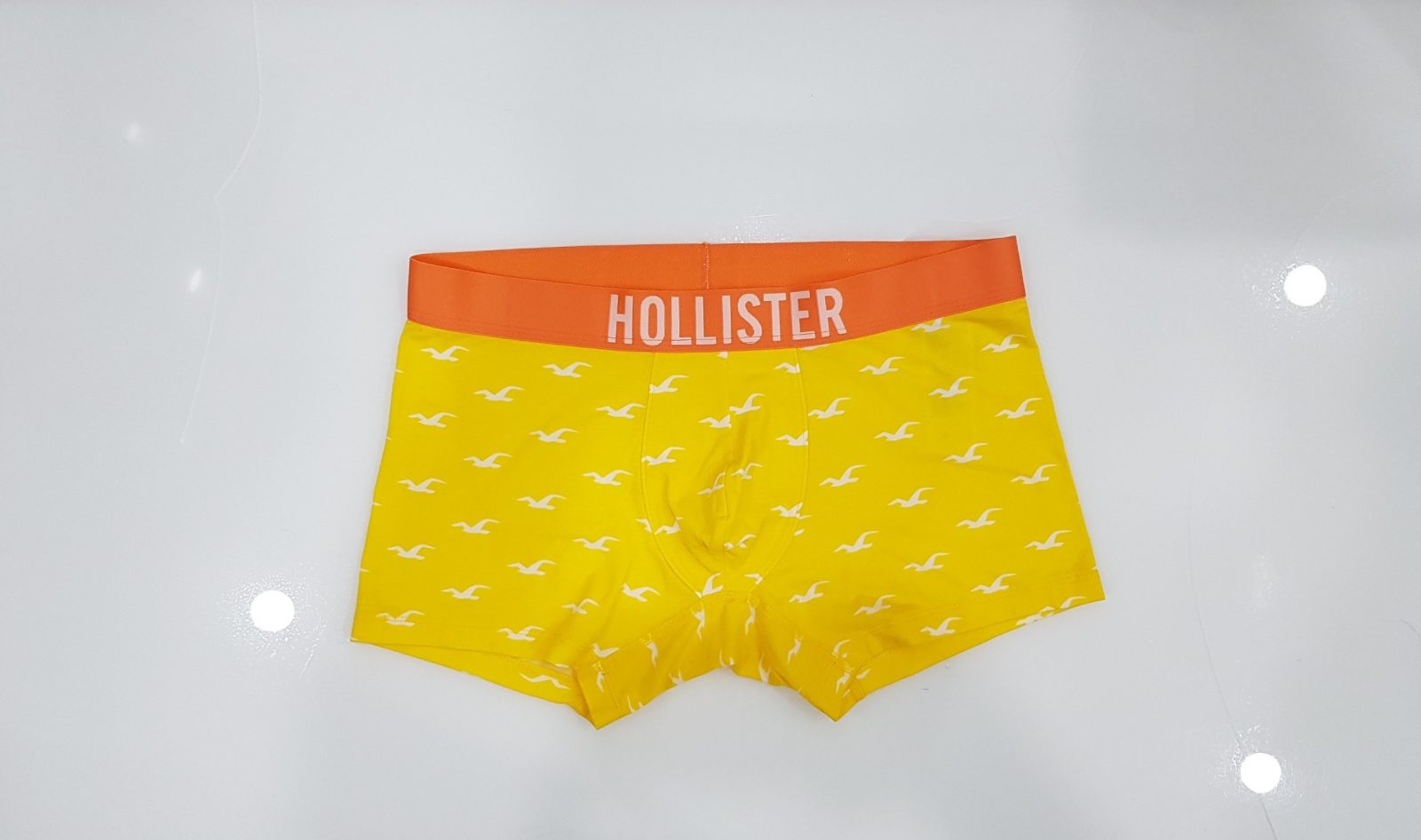 Hình Quần lót nam Hollister HCO-UD24 Classic Trunk Yellow Icon