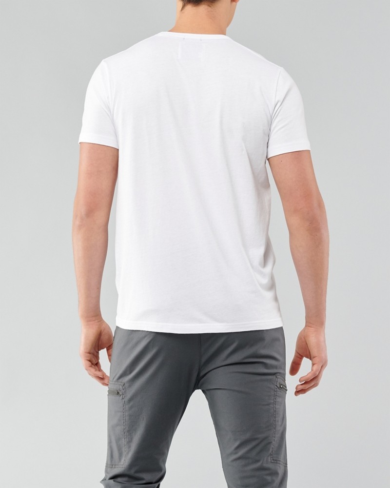 Hình Áo thun nam Hollister HCO-US-T21 Applique Logo Graphic Tee