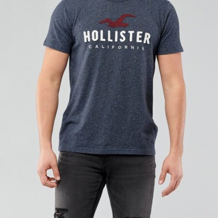 Hình Áo thun nam Hollister HCO-US-T22 Applique Logo Graphic Tee