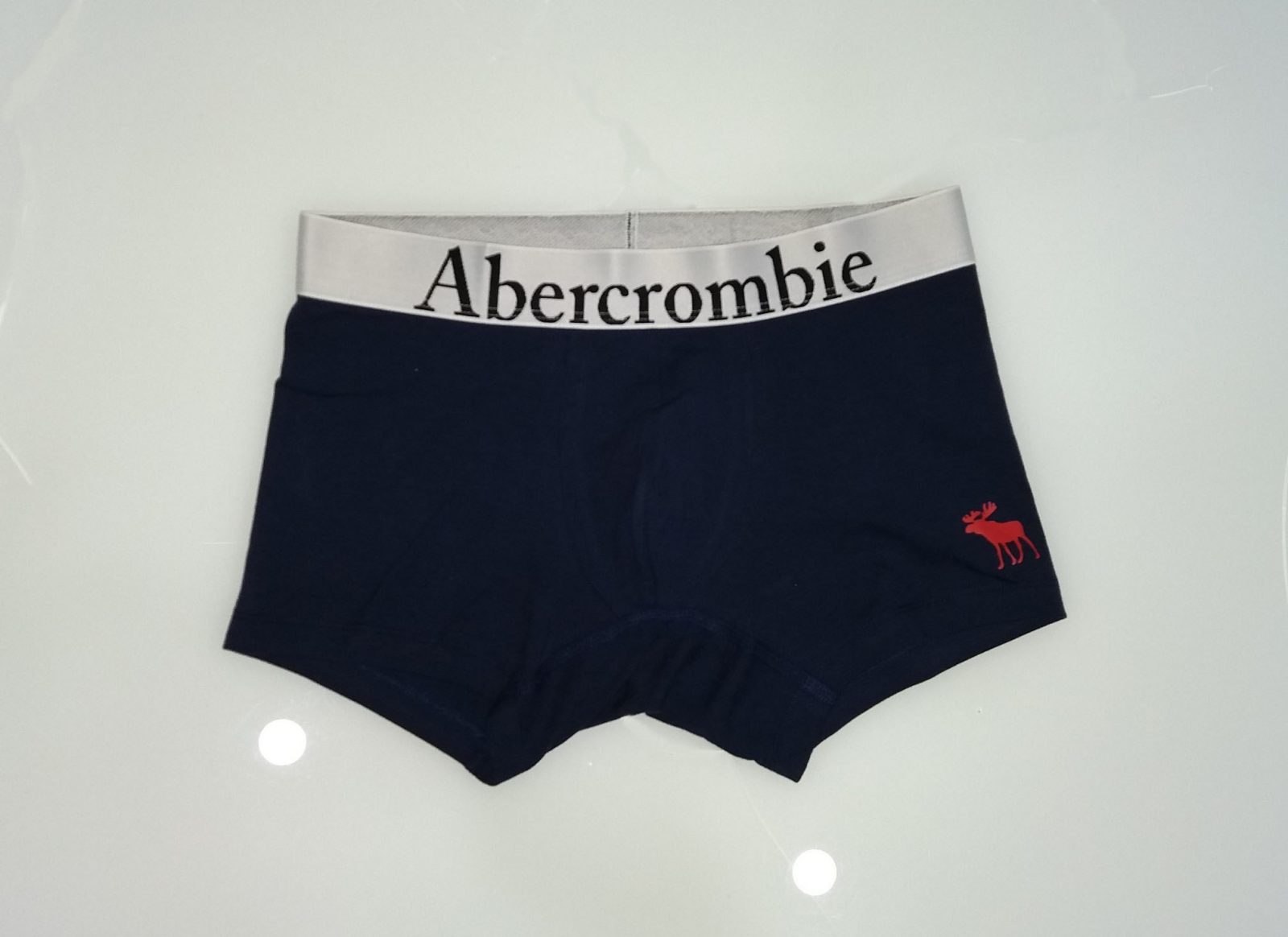 Hình Quần lót nam Abercrombie AF-UD04 Classic Trunk Navy Icon Print