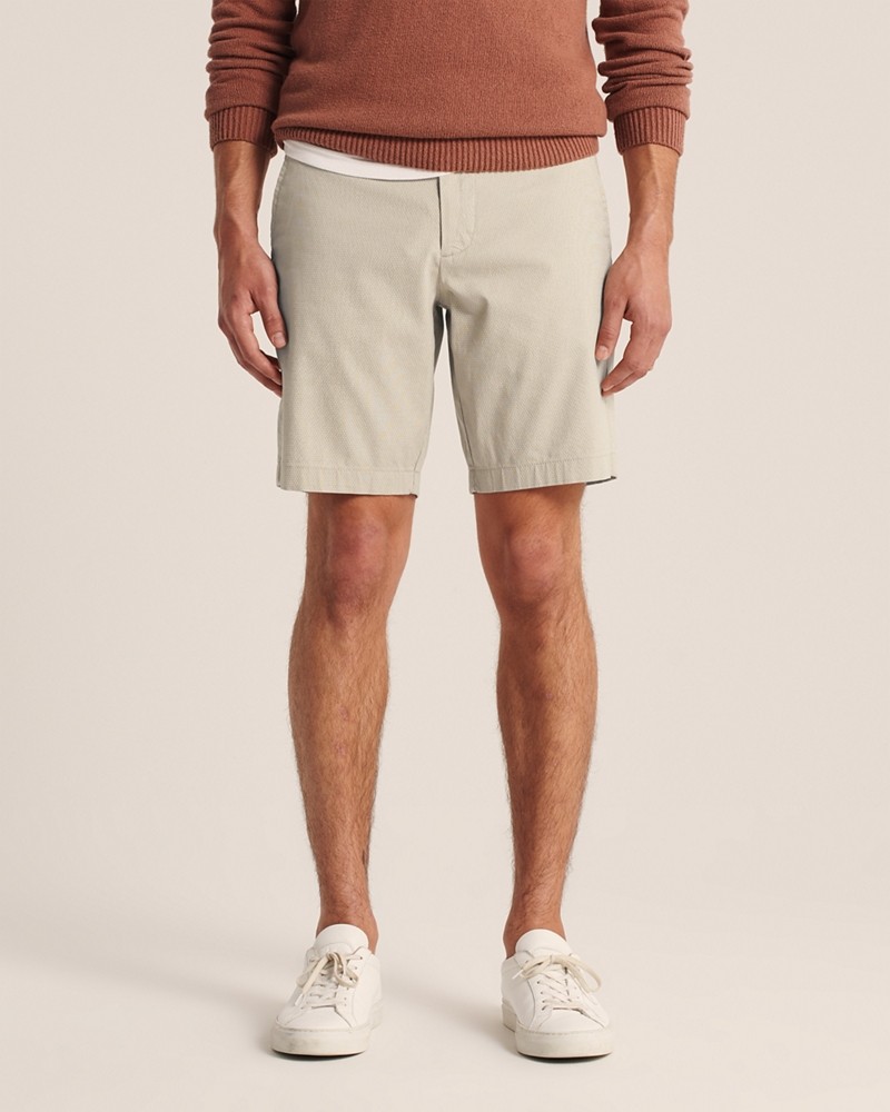 Quần shorts Abercrombie AF-US-S04 Stretch Chino Shorts