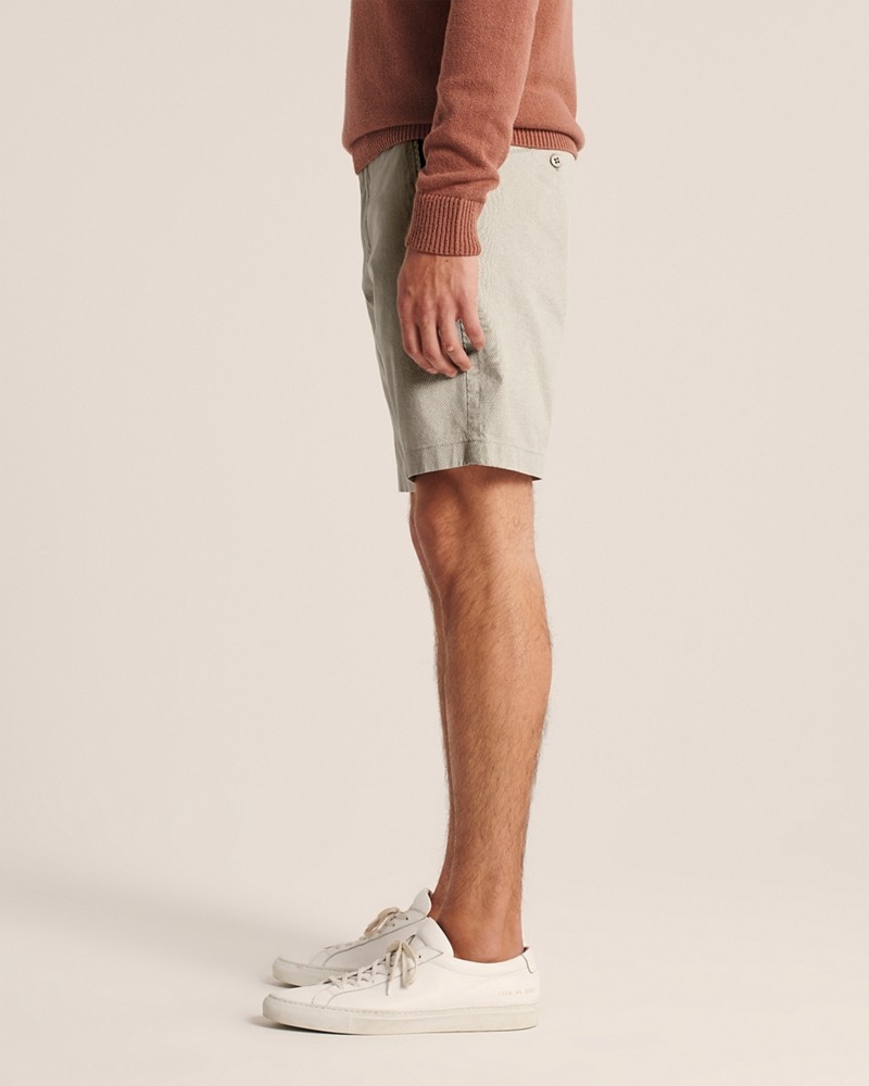 Quần shorts Abercrombie AF-US-S04 Stretch Chino Shorts - Ảnh 6