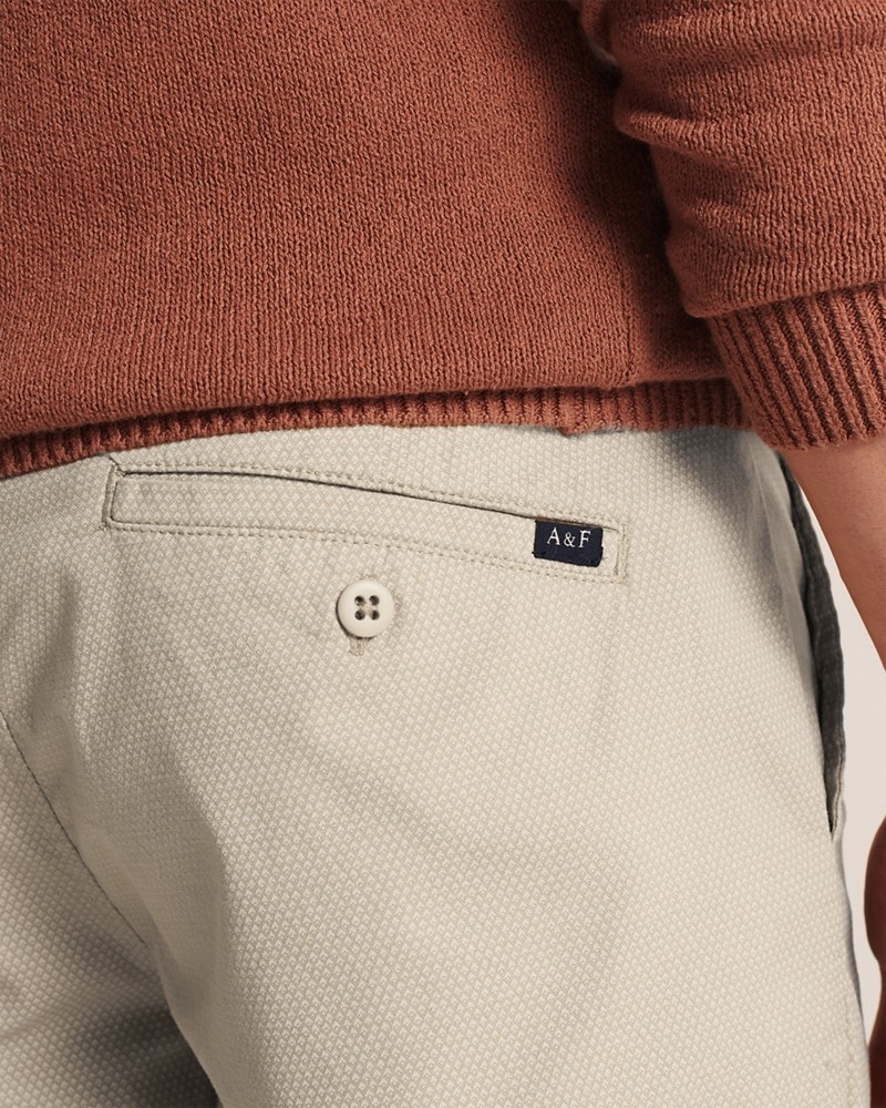 Quần shorts Abercrombie AF-US-S04 Stretch Chino Shorts - Ảnh 3