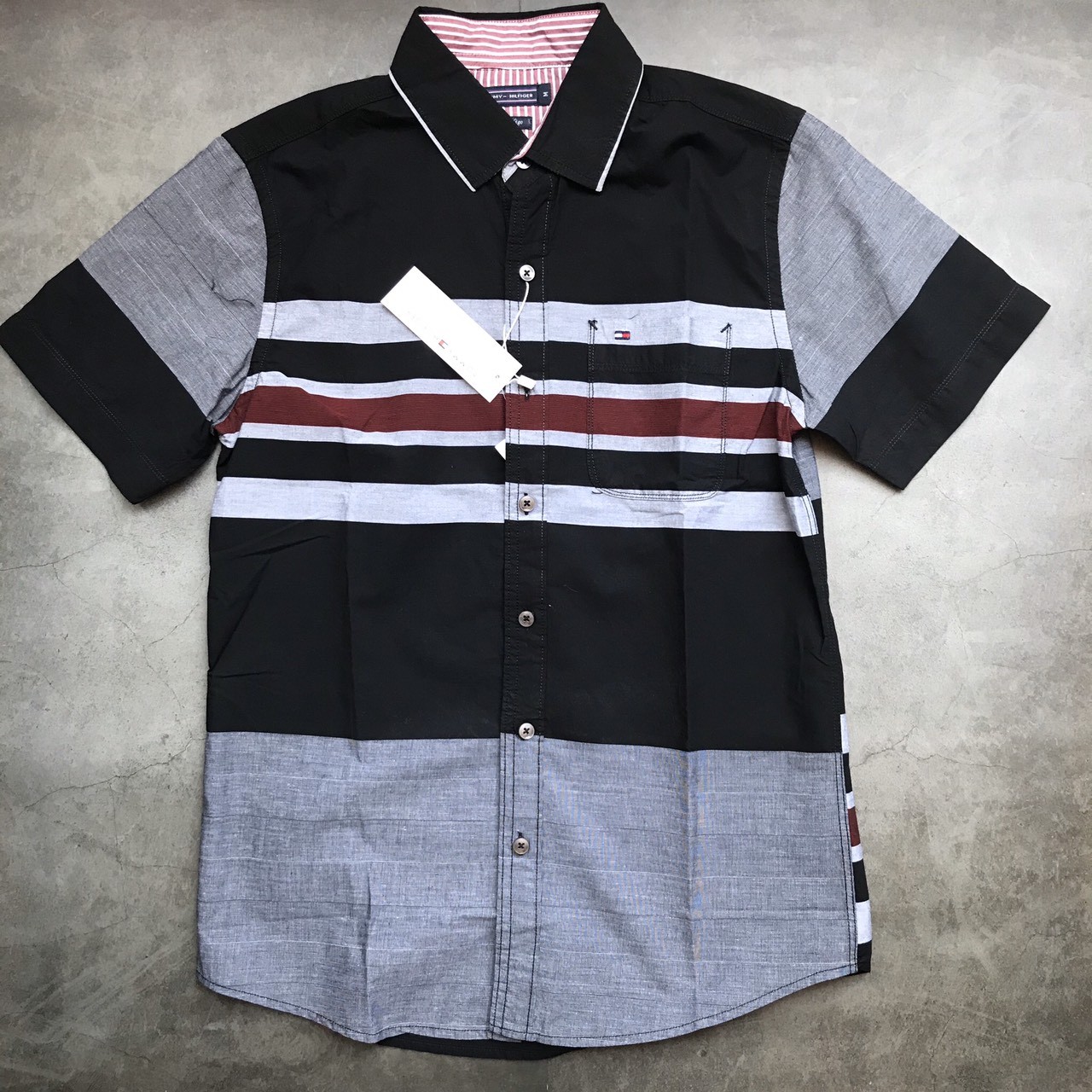 Áo sơ mi nam xách tay Mỹ hiệu Tommy Hilfiger size XSM  Lazadavn