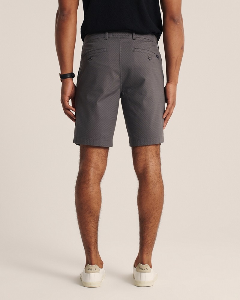 Hình Quần shorts Abercrombie AF-US-S06 Stretch Chino Shorts Dark Grey