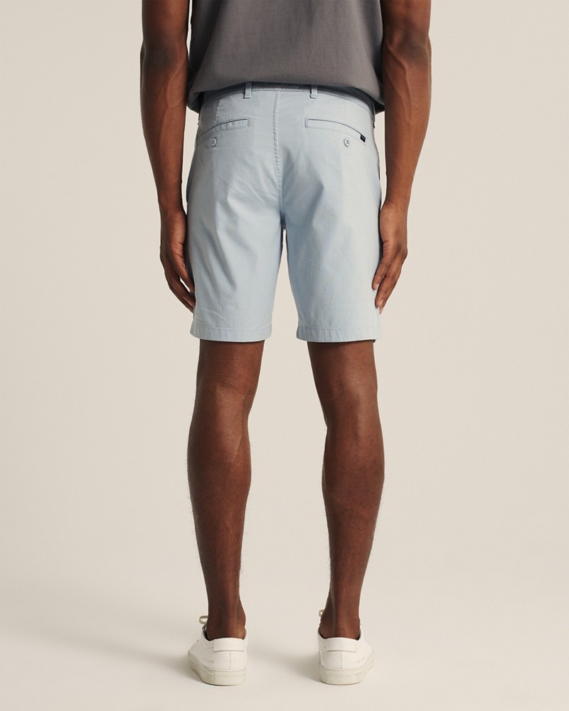Hình Quần shorts Abercrombie AF-US-S07 Stretch Chino Shorts Light Blue