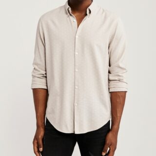 Áo sơ mi nam Abercrombie AF-US-SM104 Long-Sleeve Button-Up image