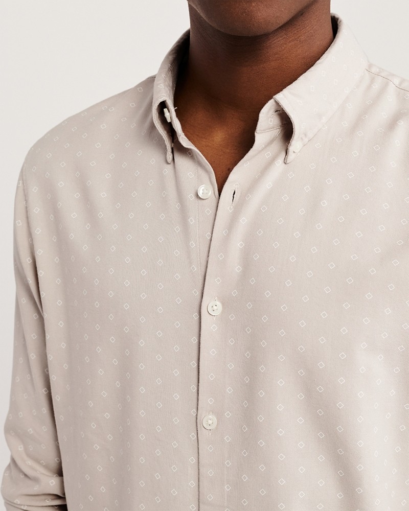 Áo sơ mi nam Abercrombie AF-US-SM104 Long-Sleeve Button-Up image