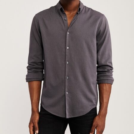 Hình Áo sơ mi nam Abercrombie AF-US-SM105 Long-Sleeve Button-Up