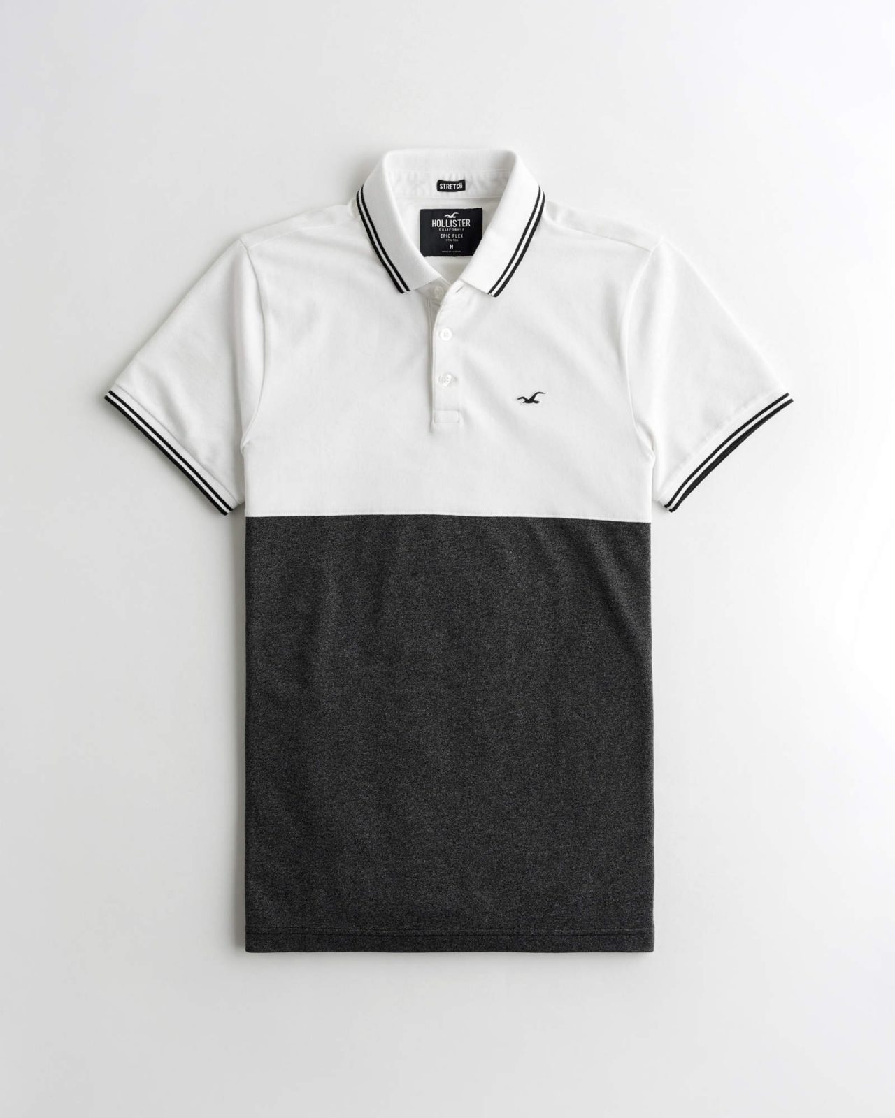 Hình Áo thun nam Hollister HCO-P238 Stretch Colorblock Polo
