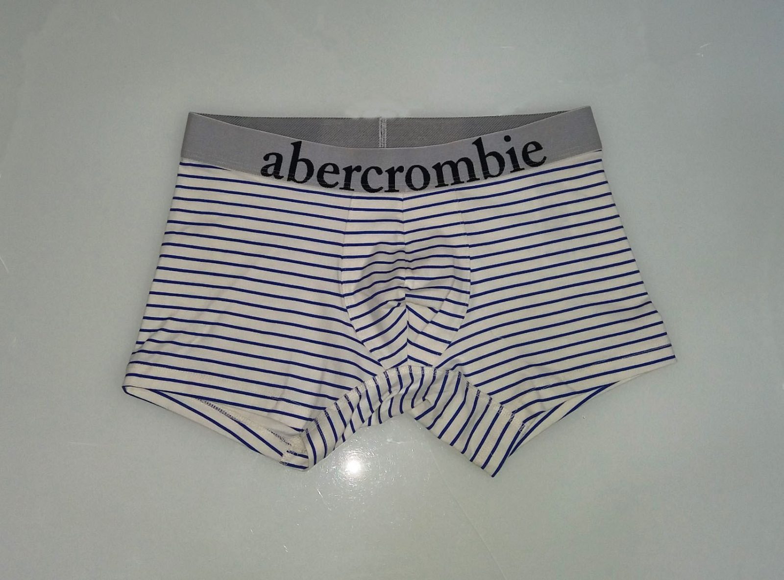 Hình Quần lót nam Abercrombie AF-UD18 Classic Trunk Light Blue Pattern