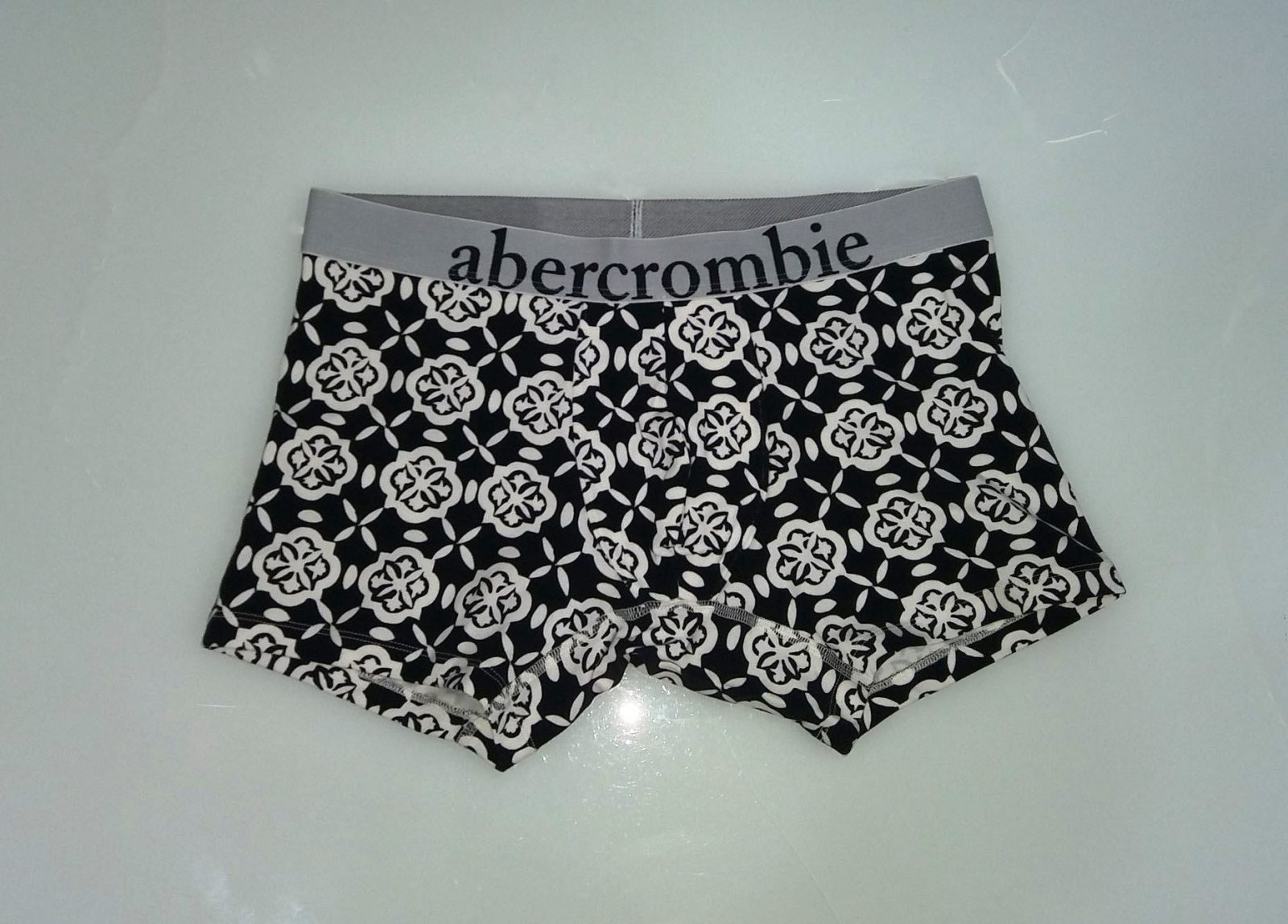 Hình Quần lót nam Abercrombie AF-UD21 Classic Trunk Black pattern