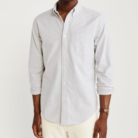 Hình Áo sơ mi nam Abercrombie AF-US-SM119 Oxford Shirt Signature Fit