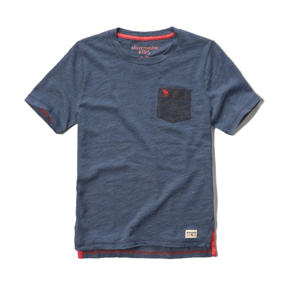 Hình Áo thun Abercrombie bé trai AK-T46 Iconic Pocket Tee