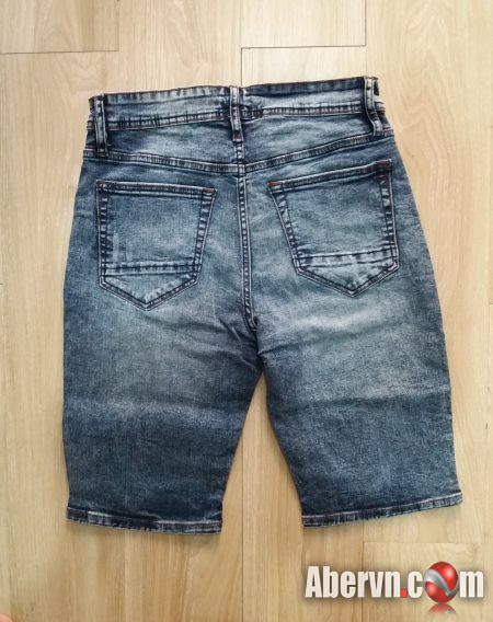 Hình Quần shorts jeans nam GAP-S02 Ripped acid washed