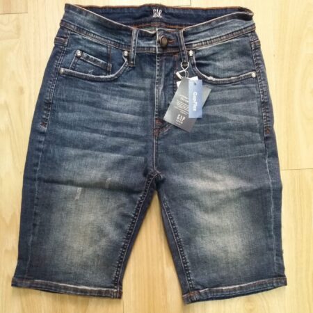 Hình Quần shorts jeans nam GAP-S03 Ripped medium washed