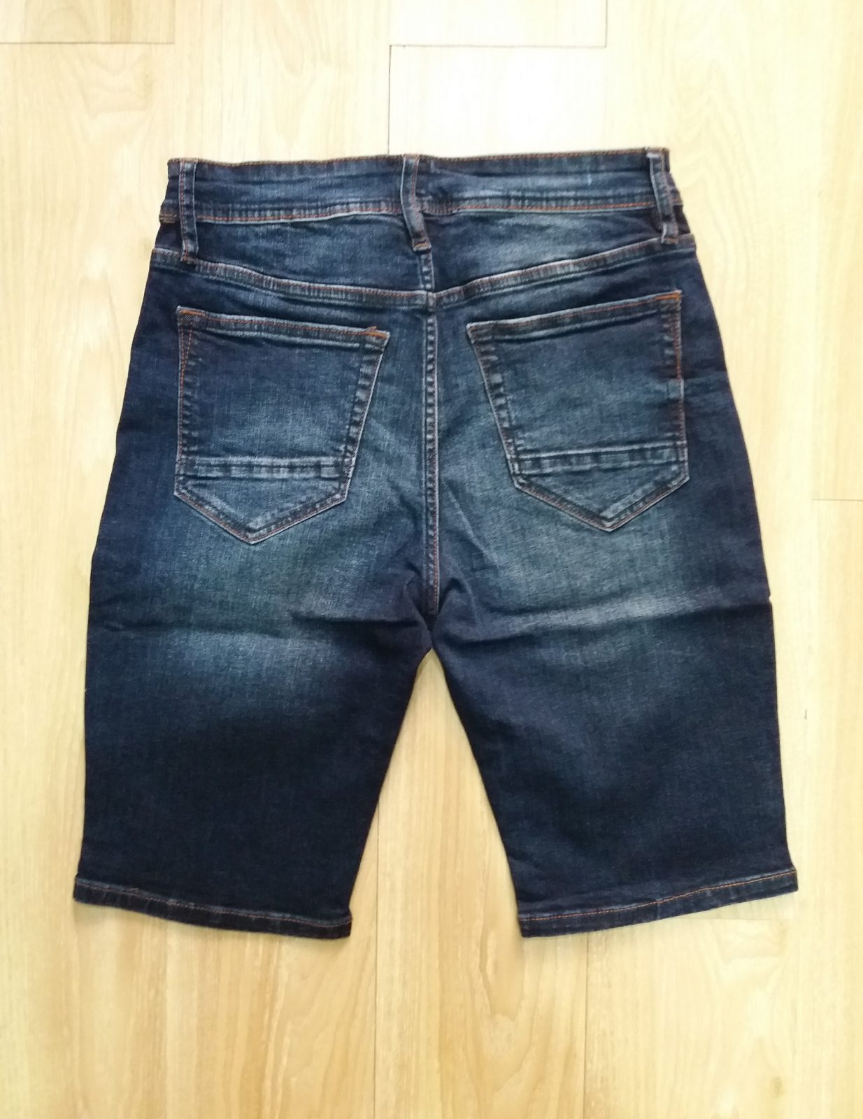 Hình Quần shorts jeans nam GAP-S04 medium washed Slim Fit