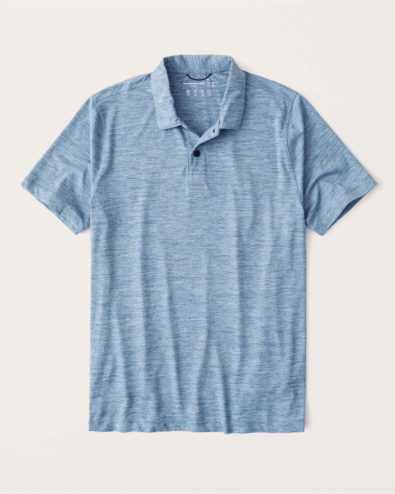 Hình Áo thun polo Abercrombie AF-P132 Air Knit Polo heather light blue