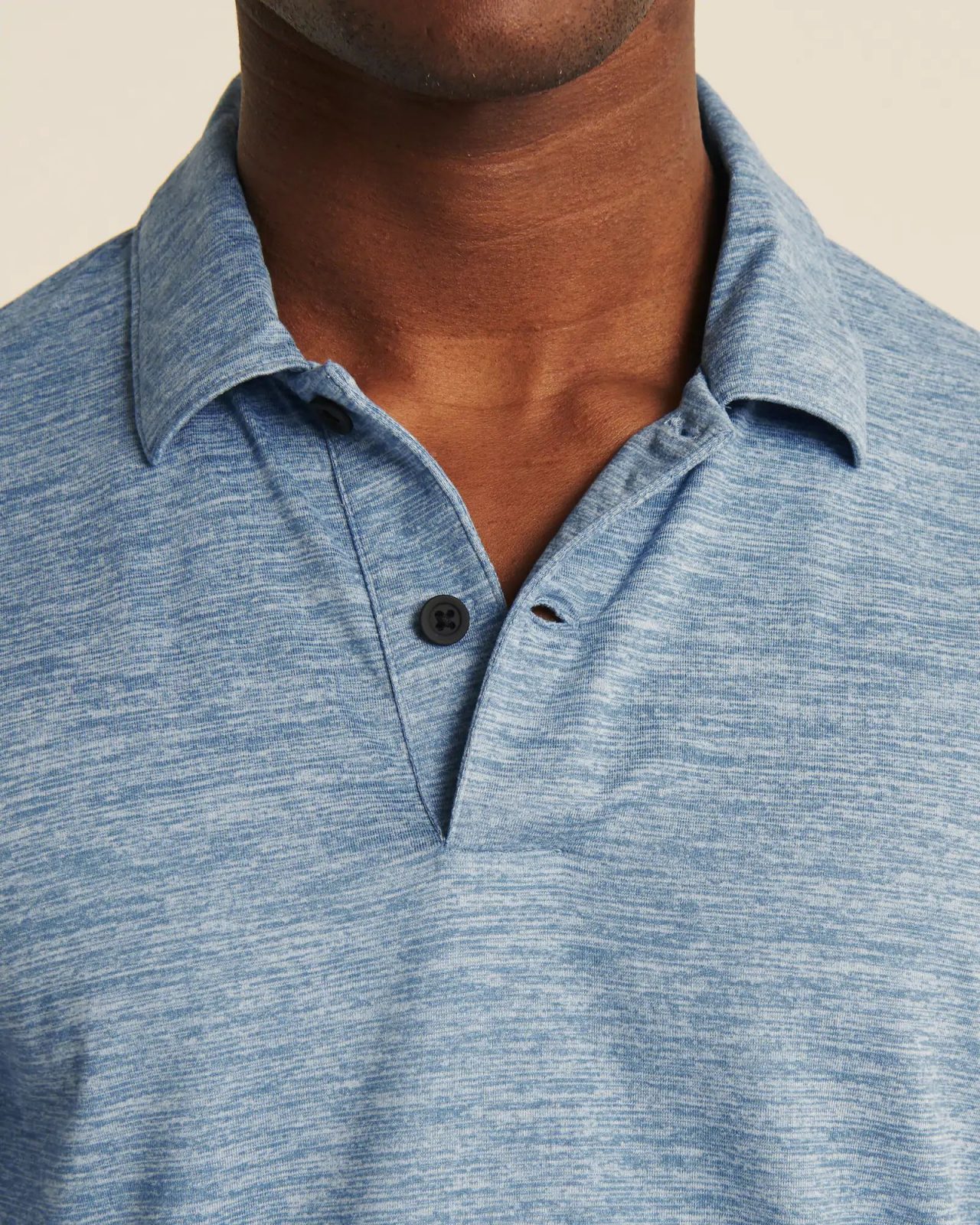 Hình Áo thun polo Abercrombie AF-P132 Air Knit Polo heather light blue