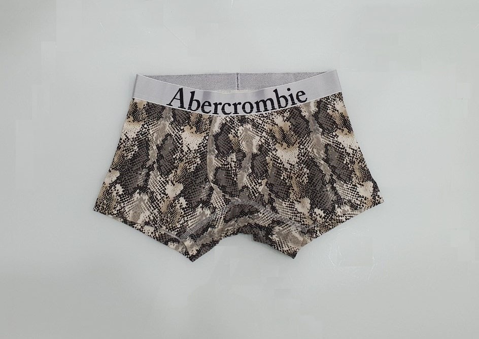Hình Quần lót nam Abercrombie AF-UD22 Classic Trunk Black pattern