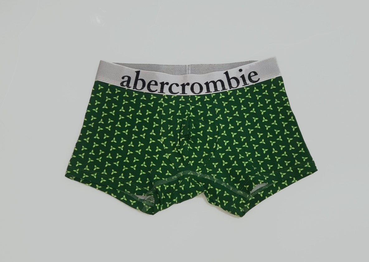 Hình Quần lót nam Abercrombie AF-UD26 Classic Trunk Green Pattern