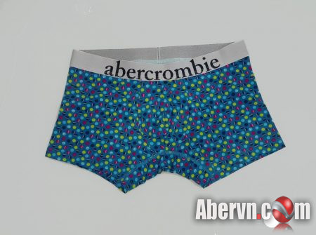 Hình Quần lót nam Abercrombie AF-UD30 Classic Trunk Blue Pattern