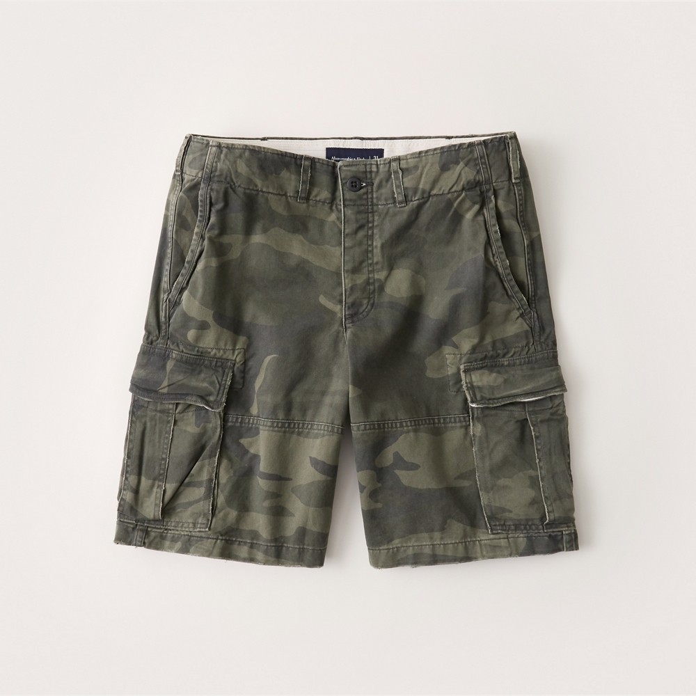 Hình Quần shorts túi hộp Abercrombie AF-US-S09 Cargo Shorts Camo