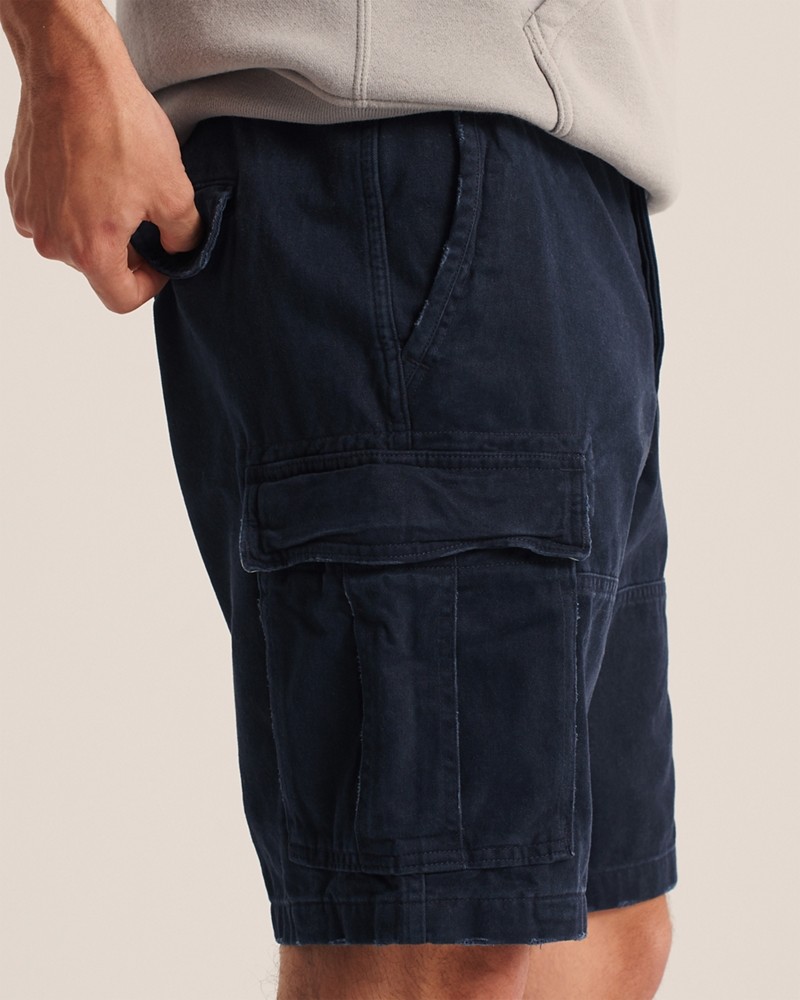 Hình Quần shorts túi hộp Abercrombie AF-US-S10 Cargo Shorts Navy