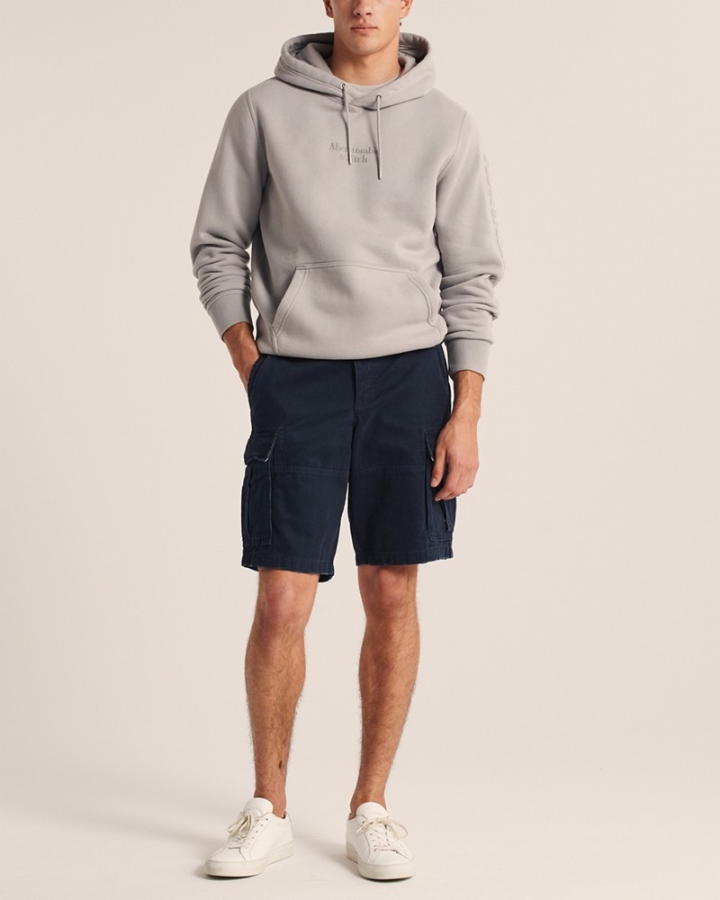 Hình Quần shorts túi hộp Abercrombie AF-US-S10 Cargo Shorts Navy