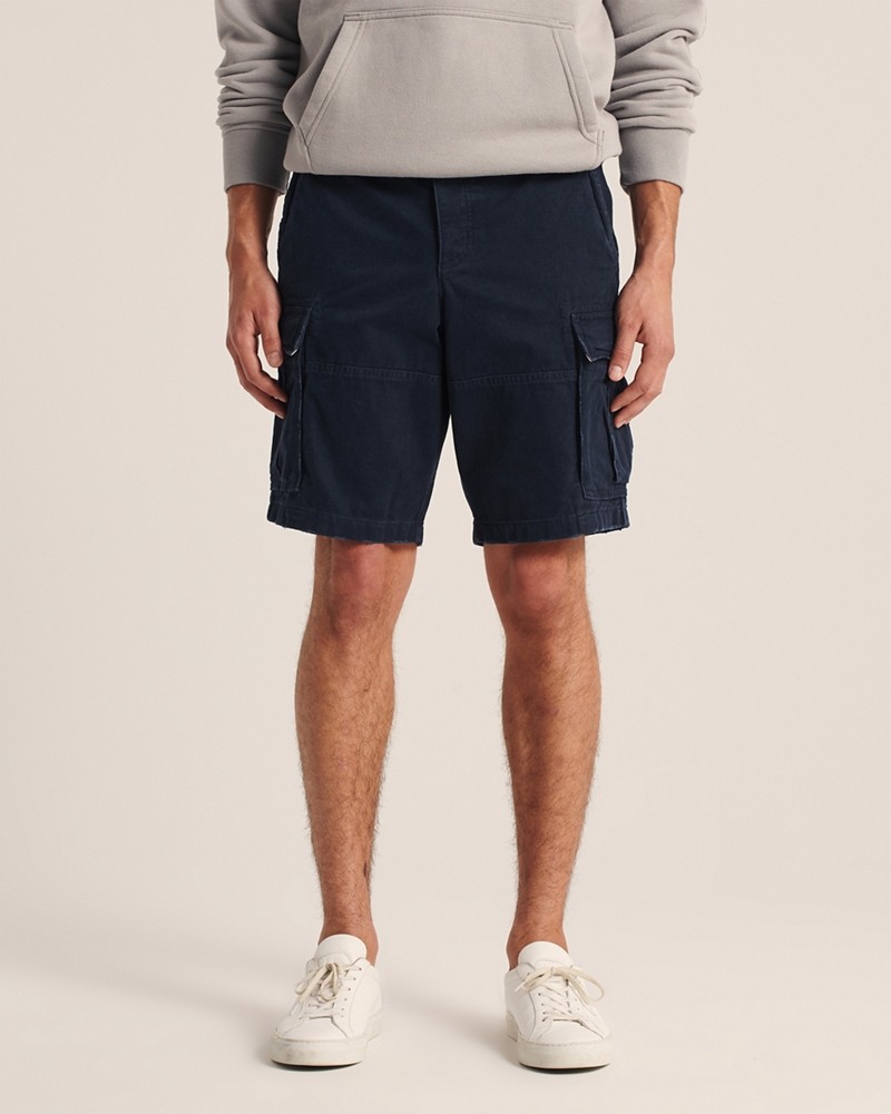 Hình Quần shorts túi hộp Abercrombie AF-US-S10 Cargo Shorts Navy