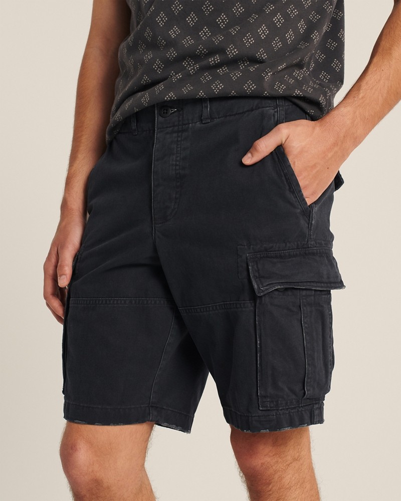 Hình Quần shorts túi hộp Abercrombie AF-US-S11 Cargo Shorts Black
