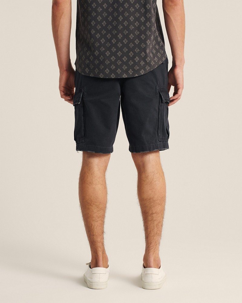 Hình Quần shorts túi hộp Abercrombie AF-US-S11 Cargo Shorts Black