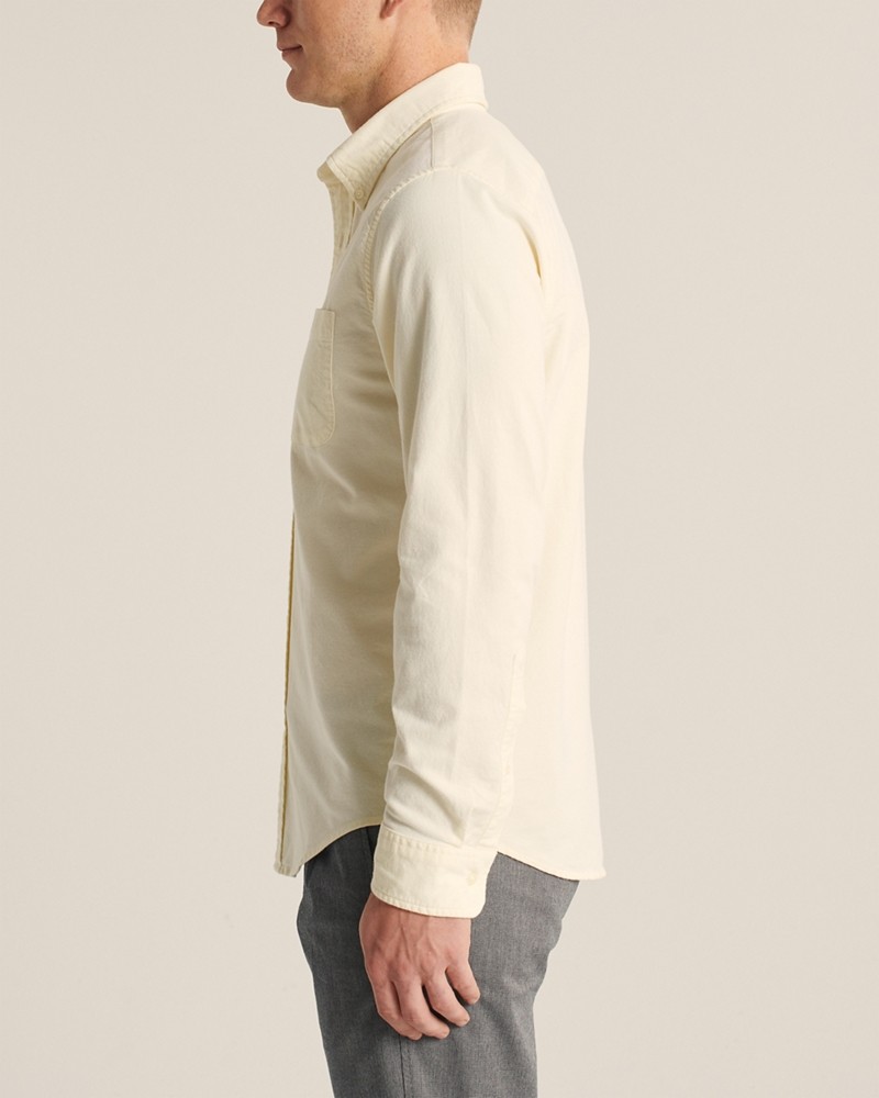 Hình Áo sơ mi nam Abercrombie AF-US-SM121 Oxford Button-Up Shirt