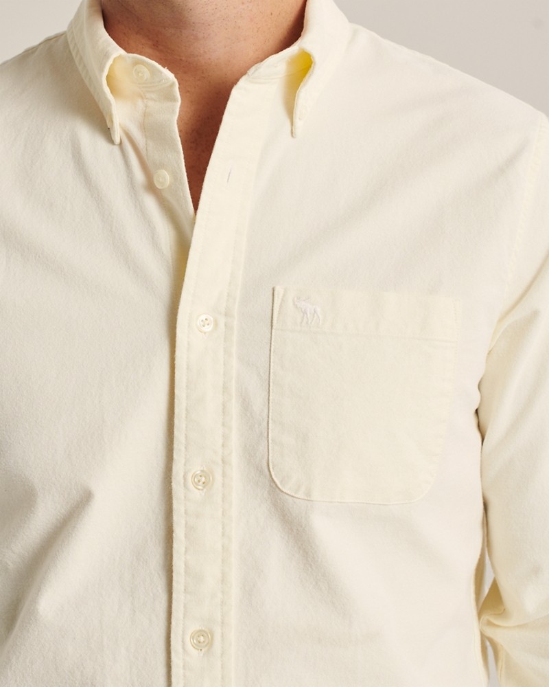 Hình Áo sơ mi nam Abercrombie AF-US-SM121 Oxford Button-Up Shirt
