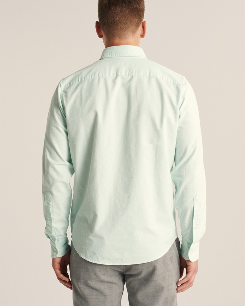 Hình Áo sơ mi nam Abercrombie AF-US-SM122 Oxford Button-Up Shirt