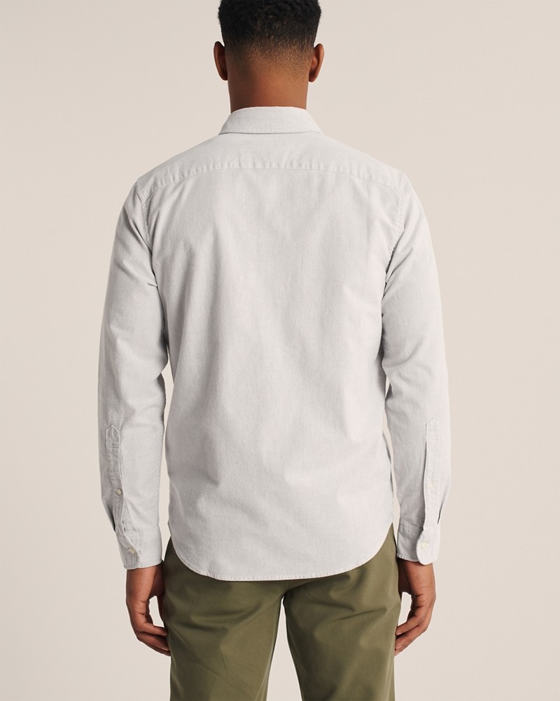 Hình Áo sơ mi nam Abercrombie AF-US-SM123 Oxford Button-Up Shirt