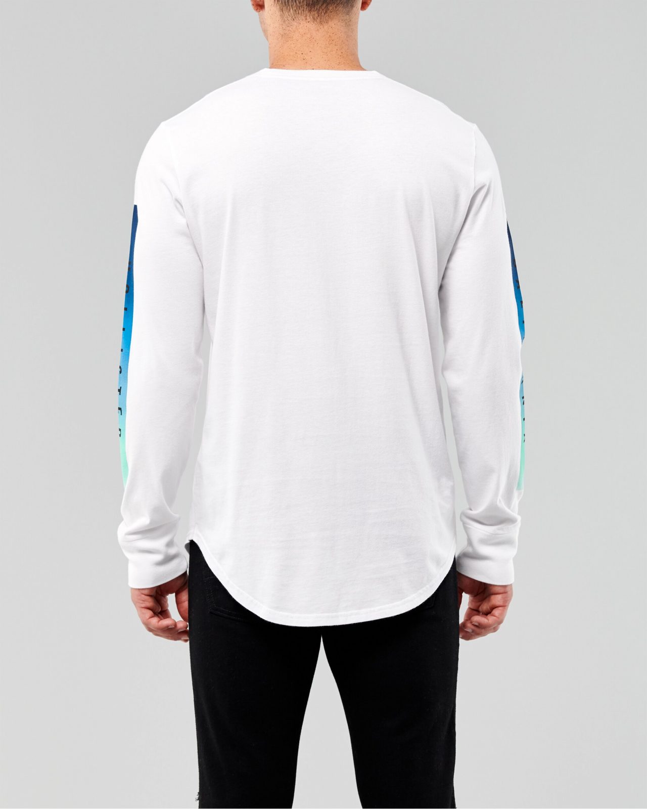 Hình Áo thun nam tay dài Hollister HCO-HL103 Print Logo Graphic Tee