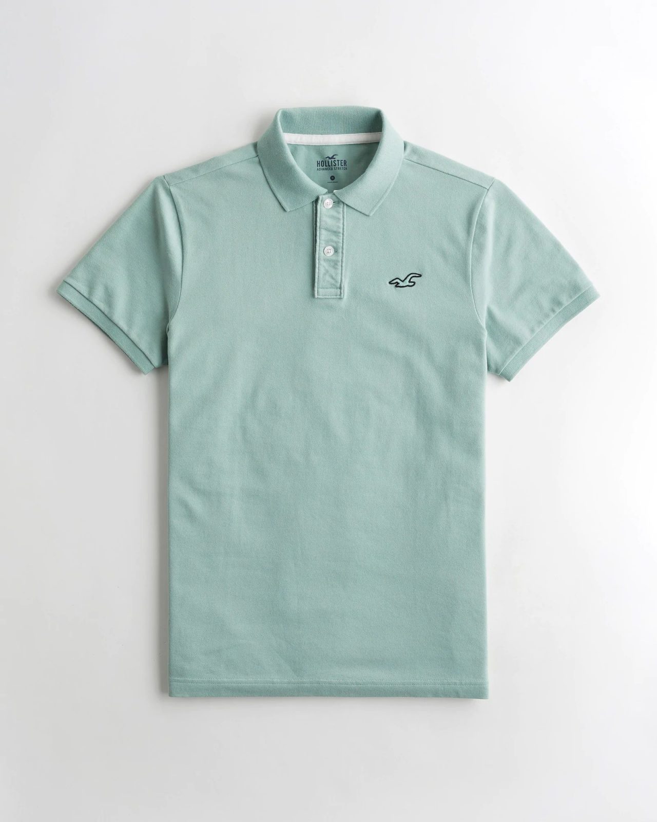 Hình Áo thun nam Hollister HCO-P241 Stretch Polo dark mint