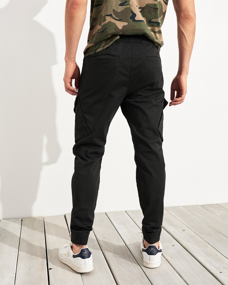 Hình Quần dài nam Hollister HCO-QK02 Skinny Jogger Pants Black