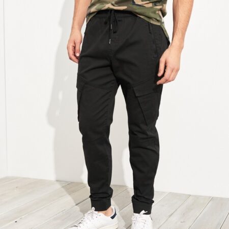 Hình Quần dài nam Hollister HCO-QK02 Skinny Jogger Pants Black