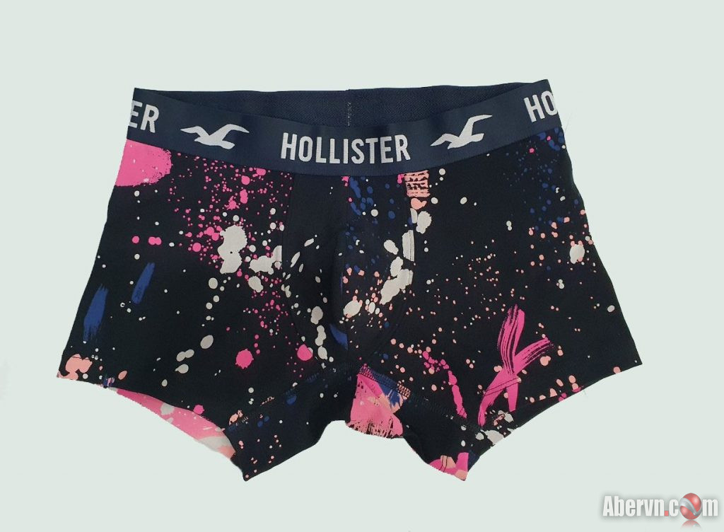 Hình Quần lót nam Hollister HCO-UD27 Classic Trunk Black Painter Pattern Hình Quần lót nam Hollister HCO-UD27 Classic Trunk Black Painter Pattern