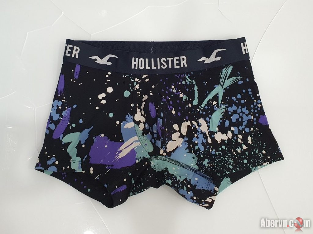 Hình Quần lót nam Hollister HCO-UD28 Classic Trunk Black Painter Pattern Hình Quần lót nam Hollister HCO-UD28 Classic Trunk Black Painter Pattern