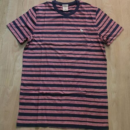 Hình Áo thun nam Abercrombie & Fitch AF-T137 STRIPE TEE Red