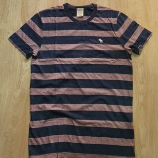 Hình Áo thun nam Abercrombie & Fitch AF-T138 STRIPE TEE Navy