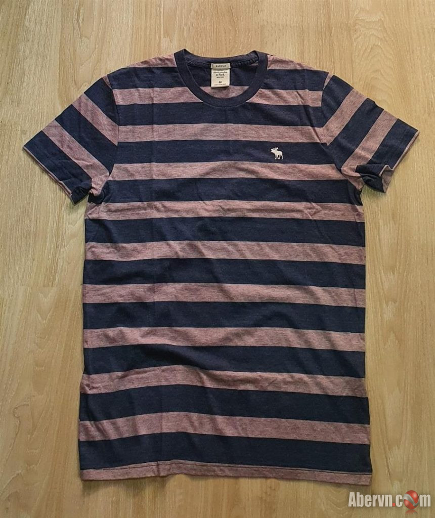 Hình Áo thun nam Abercrombie & Fitch AF-T138 STRIPE TEE Navy Hình Áo thun nam Abercrombie & Fitch AF-T138 STRIPE TEE Navy