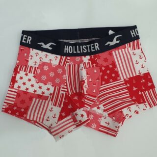 Hình Quần lót nam Hollister HCO-UD30 Classic Trunk Red Image Pattern