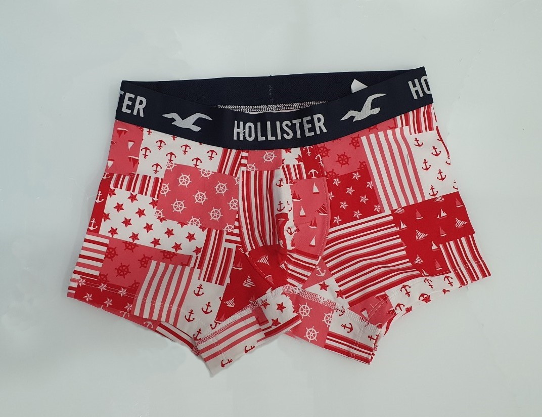 Hình Quần lót nam Hollister HCO-UD30 Classic Trunk Red Image Pattern