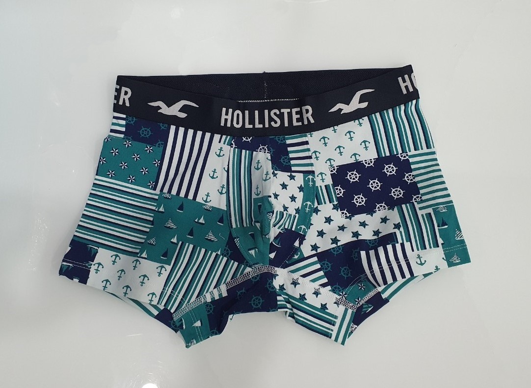 Hình Quần lót nam Hollister HCO-UD32 Classic Trunk Green Image Pattern