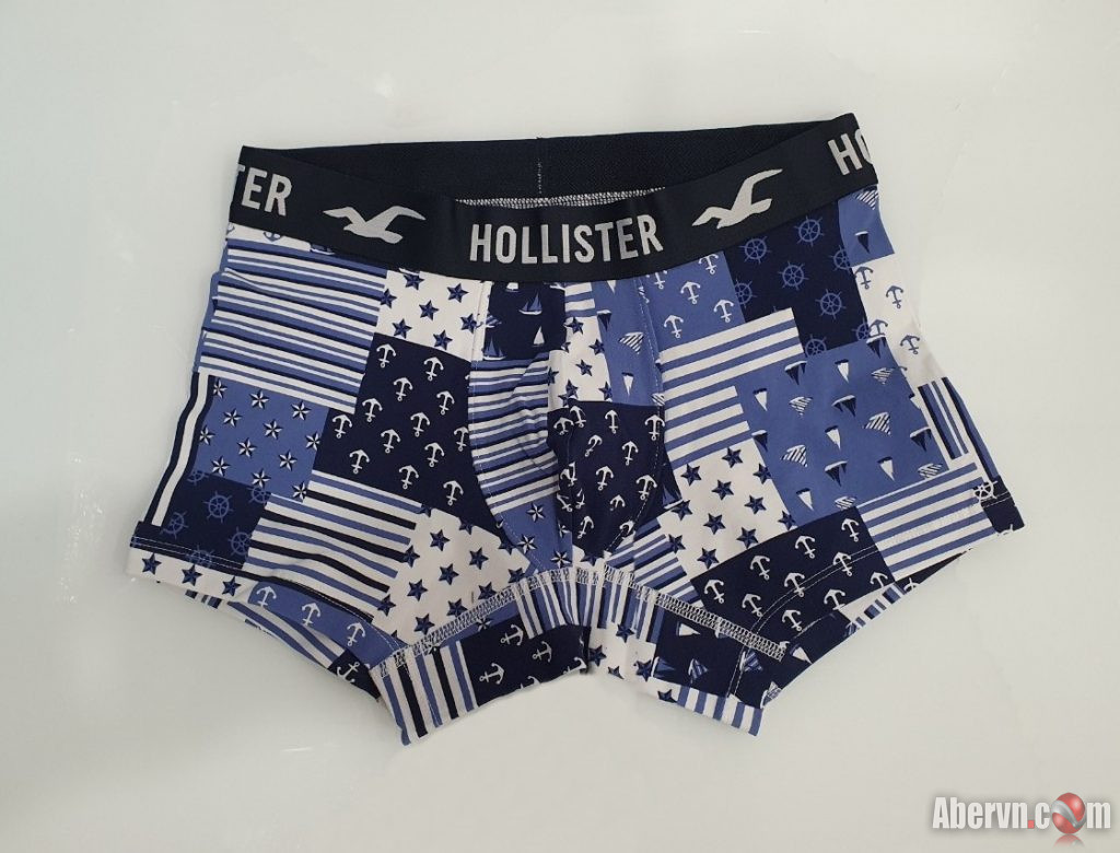 Hình Quần lót nam Hollister HCO-UD33 Classic Trunk Blue Image Pattern Hình Quần lót nam Hollister HCO-UD33 Classic Trunk Blue Image Pattern